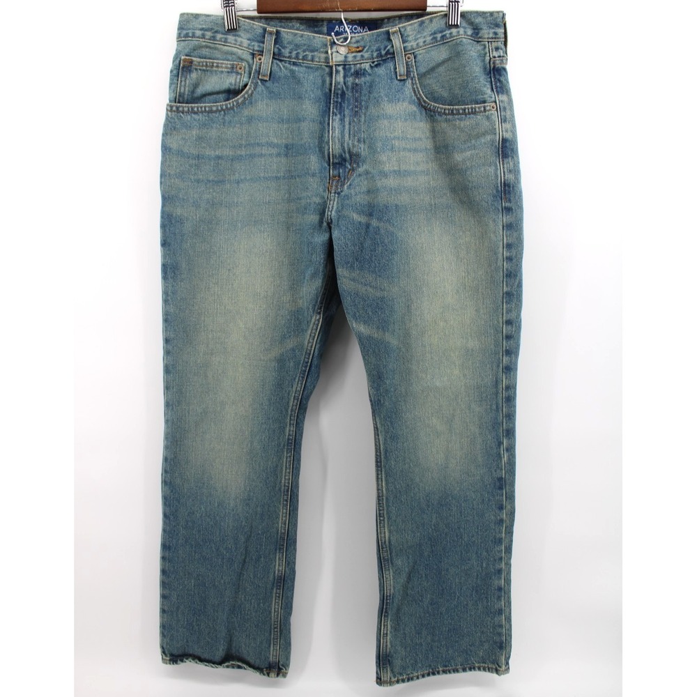 Arizona Original Bootcut Jeans Old School Patina Quality Denim Relaxed 34x30